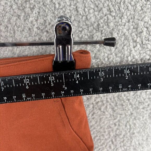 Spanx Womens On The Go Ankle Slim Straight Pants Bronze Glow Size Medium - Picture 5 of 15